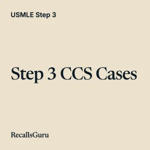 USMLE Step 3 CCS Cases